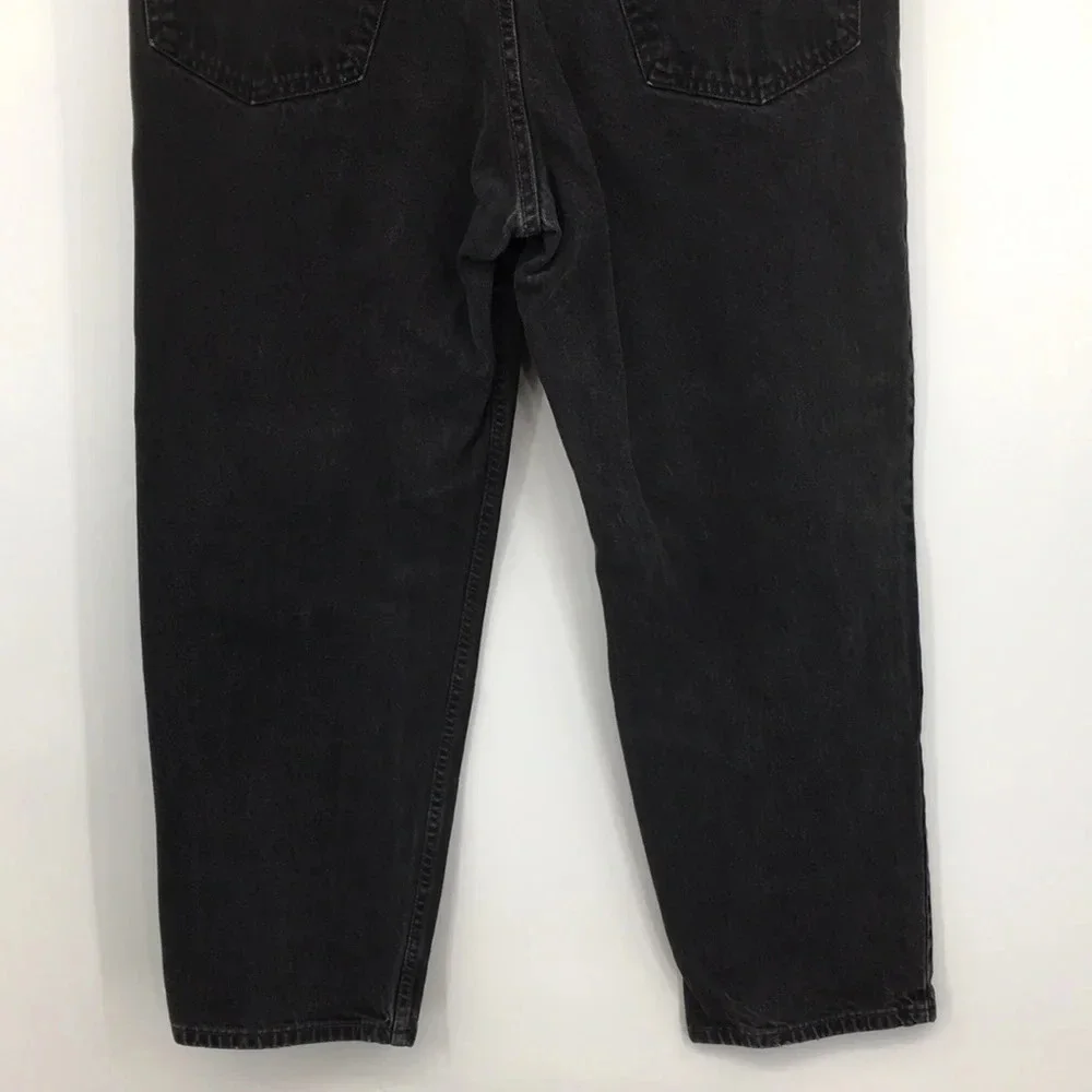 Levis 550 Jeans Mens 40x30 Black Denim Relaxed Fit 100% Cotton Vintage‎ 1999